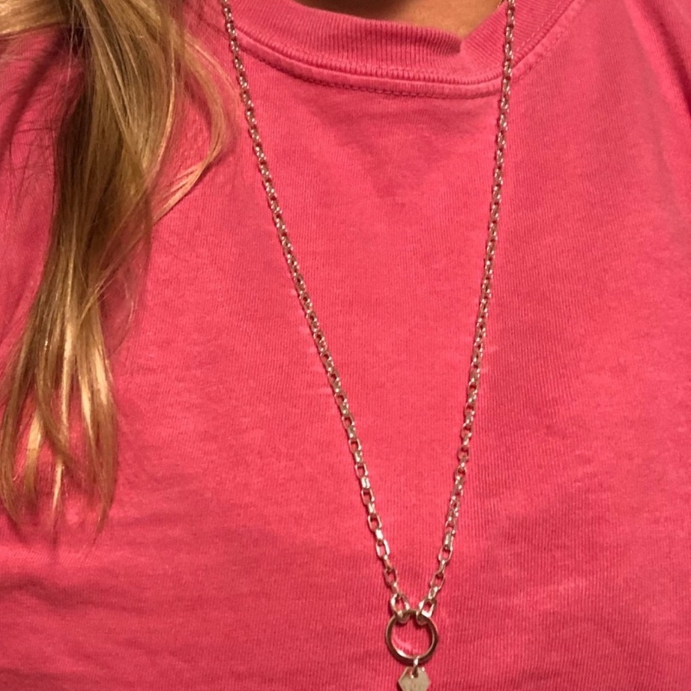 Origami Owl Silver Box Link Necklace with Charm and/or Locket Ring